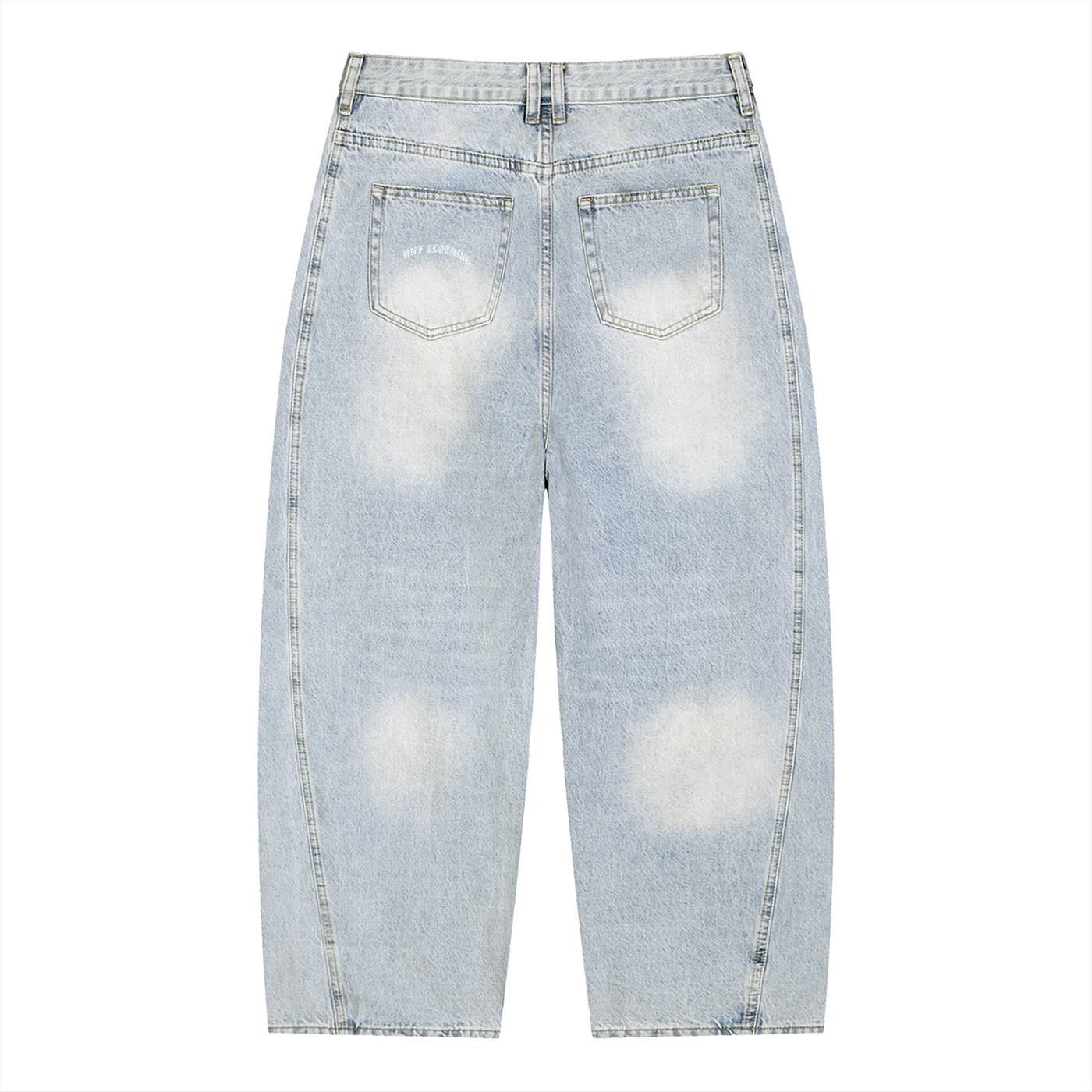 HNF Vintage Wash Sunfade Barrel Leg Jeans
