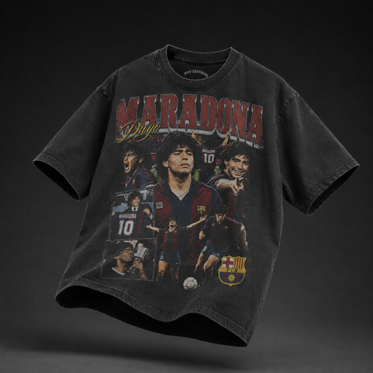 Maradona Barca Tee